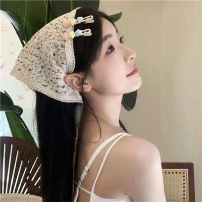 在水中